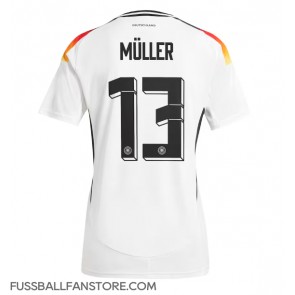 Deutschland Thomas Muller #13 Replik Heimtrikot EM 2024 Kurzarm